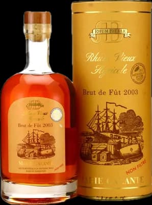 Bouteille de spiritueux : Brut de Fût de la marque Bielle
