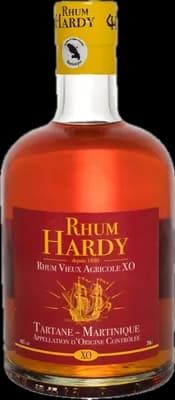 Bouteille de spiritueux : Rhum Vieux Agricole XO de la marque Hardy
