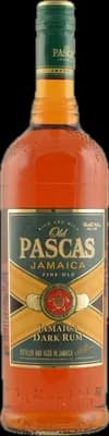 Bouteille de spiritueux : Dark Rum de la marque Old Pascas