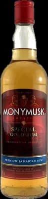 Bouteille de spiritueux : Special Gold Rum de la marque Monymusk