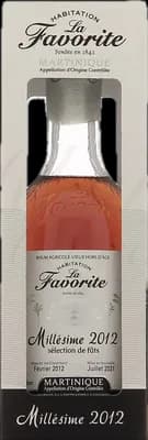 Bouteille de spiritueux : Sélection de fûts de la marque La Favorite