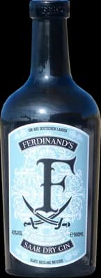 Bouteille de spiritueux : Saar Dry Gin - Edition Sansibar de la marque Ferdinand's