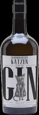 Bouteille de spiritueux : Katzen London Dry Gin de la marque Schrodingers 
