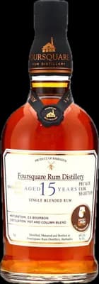 Bouteille de spiritueux : Private Cask Selection (Whisky & Rum Aan Zee) de la marque Foursquare