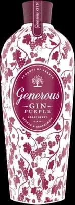 Bouteille de spiritueux : Purple - Pepper & Grapefruit de la marque Generous Gin
