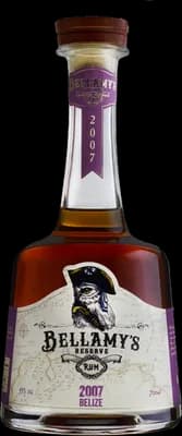 Bouteille de spiritueux : 2007 Belize Travellers de la marque Bellamy's Reserve