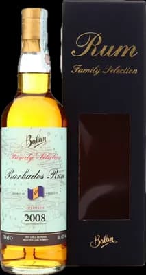 Bouteille de spiritueux : Barbados Rum de la marque Foursquare