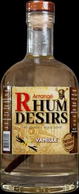 Bouteille de spiritueux : Vanille de la marque Rhum Désirs