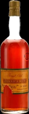 Bouteille de spiritueux : Jamaica Rum 1940s de la marque Davenports