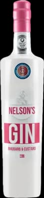 Bouteille de spiritueux : Rhubarb & Custard Gin de la marque Nelson's
