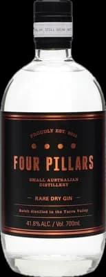 Bouteille de spiritueux : Rare Dry Gin de la marque Four Pillars