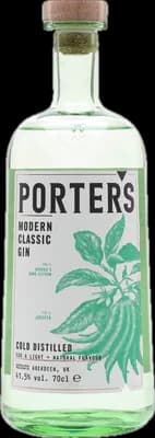 Bouteille de spiritueux : Modern Classic Gin de la marque Porter's