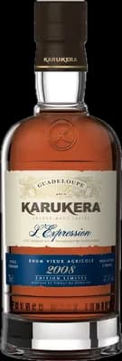 Bouteille de spiritueux : Millésime L'Expression de la marque Karukera