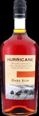 Bouteille de spiritueux : Hurricane Dark Rum de la marque Celebrity SRL