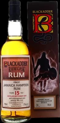Bouteille de spiritueux : Raw Cask Rum de la marque Hampden