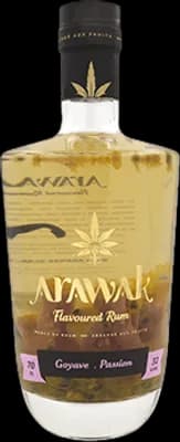 Bouteille de spiritueux : Goyave - Passion de la marque Arawak