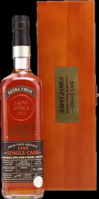 Bouteille de spiritueux : Single Cask de la marque Saint James