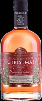 Bouteille de spiritueux : Christmas Gin Liqueur de la marque Foxdenton