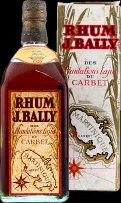 Bouteille de spiritueux : Millésime de la marque J. Bally