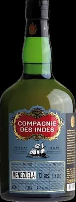 Bouteille de spiritueux : Venezuela 12 ans Single Cask de la marque Compagnie des Indes