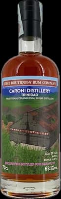 Bouteille de spiritueux : Exclusively bottled for Beija-Flor (Italy) de la marque Caroni