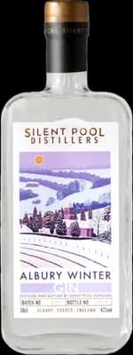 Bouteille de spiritueux : Albury Winter Gin de la marque Silent Pool