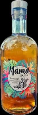 Bouteille de spiritueux : Ananas Victoria & Vanille de la marque Mama Sama
