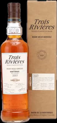 Bouteille de spiritueux : Single Cask de la marque Trois Rivières