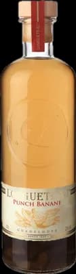 Bouteille de spiritueux : Punch Banane de la marque Longueteau