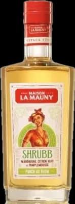 Bouteille de spiritueux : Shrubb Mandarine, Citron Vert & Pamplemousse de la marque Maison La Mauny
