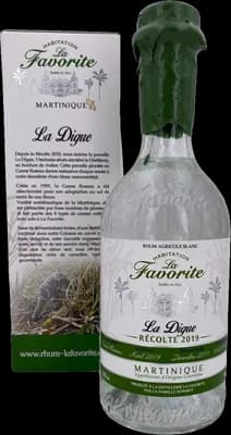 Bouteille de spiritueux : La Digue Récolte de la marque La Favorite