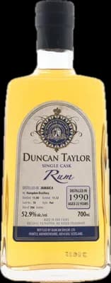 Bouteille de spiritueux : Single Cask Rum de la marque Hampden