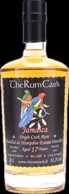 Bouteille de spiritueux : Jamaica de la marque Hampden