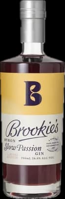 Bouteille de spiritueux : Byron Slow Passion Gin de la marque Brookie's