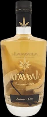 Bouteille de spiritueux : Ananas - Coco de la marque Arawak