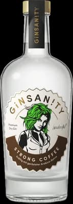 Bouteille de spiritueux : Strong Coffee de la marque Ginsanity
