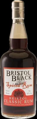 Bouteille de spiritueux : Black Spiced de la marque Bristol Classic Rum