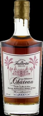 Bouteille de spiritueux : Reserve du Château de la marque La Favorite
