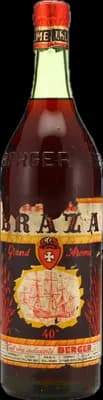 Bouteille de spiritueux : Rhum Braza 1950s de la marque Berger