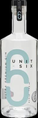 Bouteille de spiritueux : White Rock Gin de la marque Unit Six 