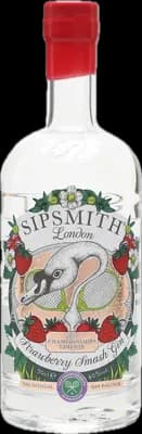 Bouteille de spiritueux : Strawberry Smash Gin de la marque Sipsmith