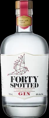 Bouteille de spiritueux : Rare Tasmanian Gin de la marque Forty Spotted 