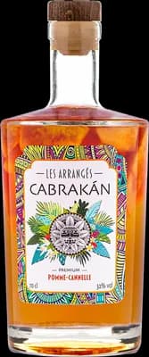 Bouteille de spiritueux : Pomme-Cannelle de la marque Cabrakán