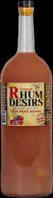 Bouteille de spiritueux : Planteur - Litchi Fruits Rouges de la marque Rhum Désirs