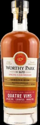 Bouteille de spiritueux : Special Cask Release #8 Quatre Vins de la marque Worthy Park
