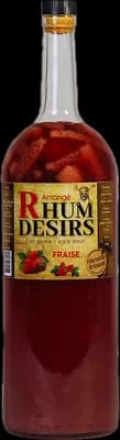 Bouteille de spiritueux : Planteur - Fraise de la marque Rhum Désirs