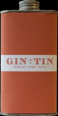 Bouteille de spiritueux : No. 1 - Orange Peel, Nutmeg & Allspice de la marque Gin In A Tin