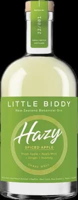 Bouteille de spiritueux : Hazy Spiced Apple de la marque Little Biddy