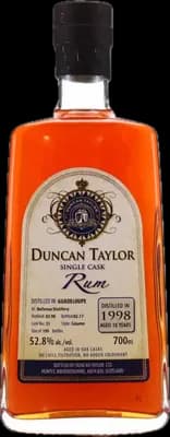 Bouteille de spiritueux : Single Cask Rum 1998 Aged 18 Years (Bellevue Distillery) de la marque Duncan Taylor