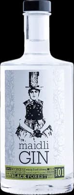 Bouteille de spiritueux : Blend 01 de la marque Maidli Gin